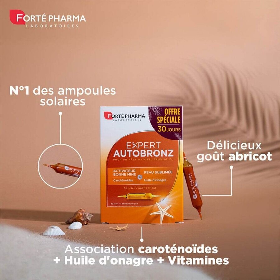 Forté Pharma Expert AutoBronz 30 ampullen 300ml