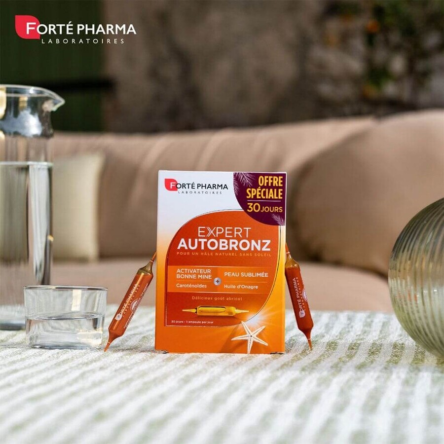 Forté Pharma Expert AutoBronz 30 ampullen 300ml