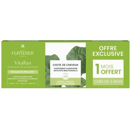 René Furterer Vitalfan Reactieve Haaruitval 3x30 Capsules