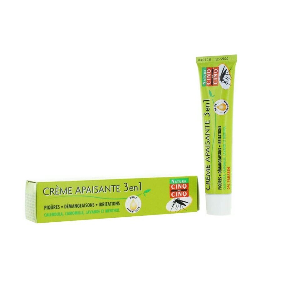 Cinq Sur Cinq Nature Cremă calmantă 3în1 de la 3 ani 40g