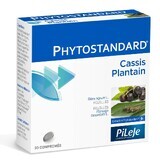 Pileje Phytostandard Phytostandard Blackcurrant și Plantain 30 Comprimés