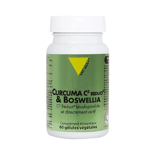 Vit'All+ Kurkuma C3 Reduct® en Boswellia Zeer biologisch beschikbaar en direct Actifa 60 plantaardige capsules
