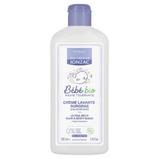 Eau thermale Jonzac Creme Lavante Surgras Corps Et Cheveux Bio Bebe 250ml