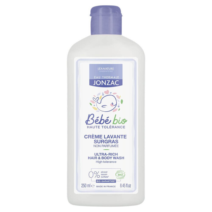 Winkel op Eau thermale Jonzac Bébé Bio Hydraterende Reinigingscrème Lichaam en Haar 250ml Eau thermale Jonzac Bébé Bio Hydraterende Reinigingscrème Lichaam en Haar 250ml
