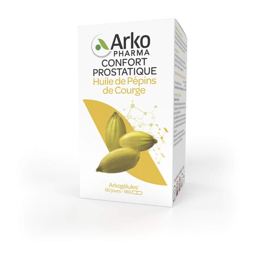 Arkopharma Arkocapsule Urinary Health Kürbiskernöl Bio 180 Kapseln