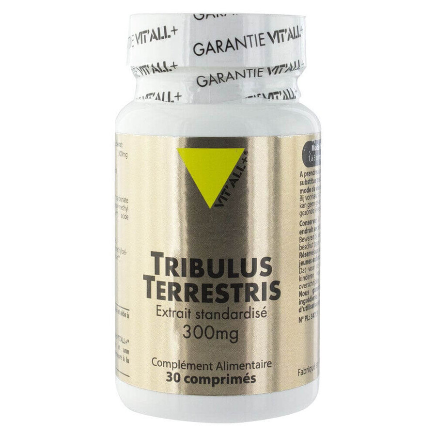 Vit'All+ Standardized Extract of Tribulus Terrestris 300 mg 30 Tablets