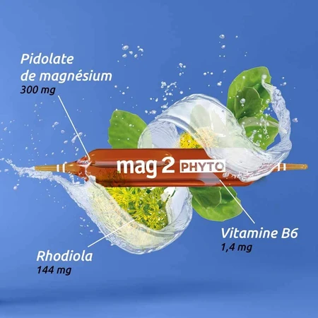 Mag 2 Phyto Relax Zenuwachtigheid Vermoeidheid Ontspanning 30 Ampullen