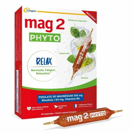 Mag 2 Phyto Relax Zenuwachtigheid Vermoeidheid Ontspanning 30 Ampullen