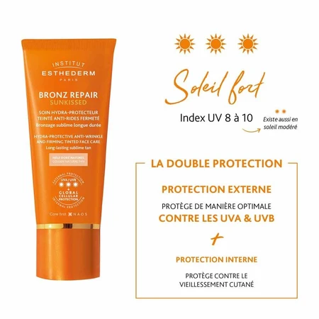 Institut Esthederm Bronz Repair Solar Antiarrugas Color Facial Sol Intenso 50ml