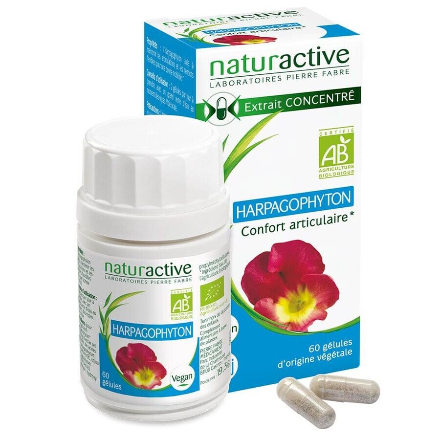 Naturactive Harpagophyton Organic Joint Health 60 Kapseln