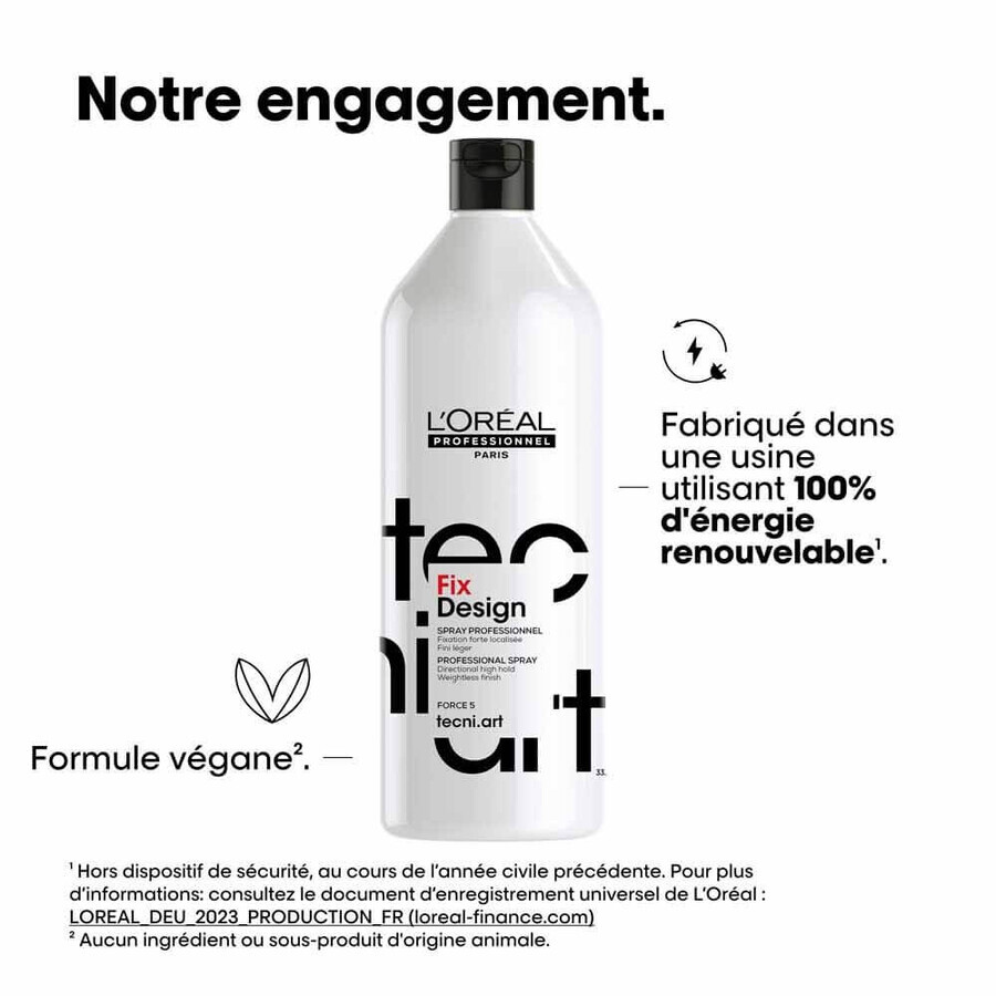 L'Oréal Professionnel Tecniart Ricarica Fix Design Spray fissativo localizzato Forza 5 200 ml
