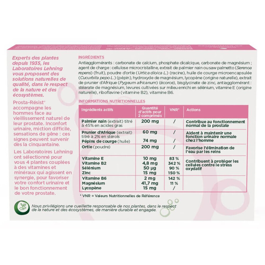 Lehning Prosta-Résist® 60 Tablets