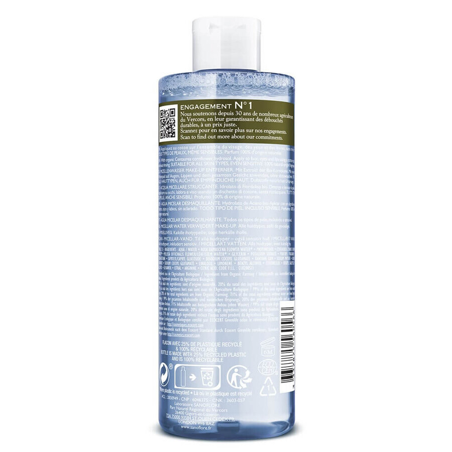 Sanoflore Aciana Botanica Agua limpiadora micelar BIO 400 ml