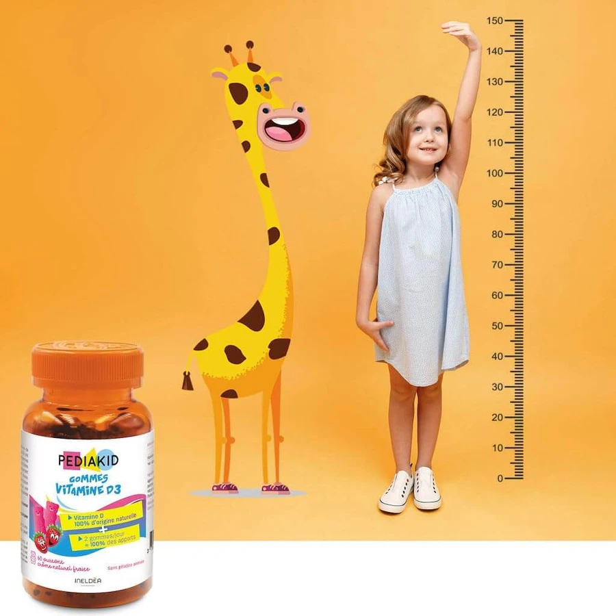 Pediakid Vitamin D3 Gummies 60 Teddy Bears