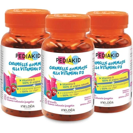 Pediakid Vitamin D3 Gummies 60 Teddy Bears