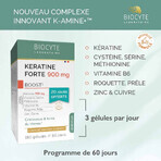 Biocyte Capelli Keratine Forte 900mg Boost 3x40 Capsule