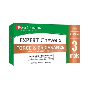 Forté Pharma Expert Cheveux Cheveux Force et Croissance Tous type de chutes 90 comprimés