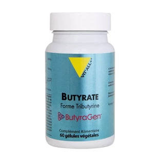 Vit'All+ Butyraat Vorm Tributyrine 60 capsules