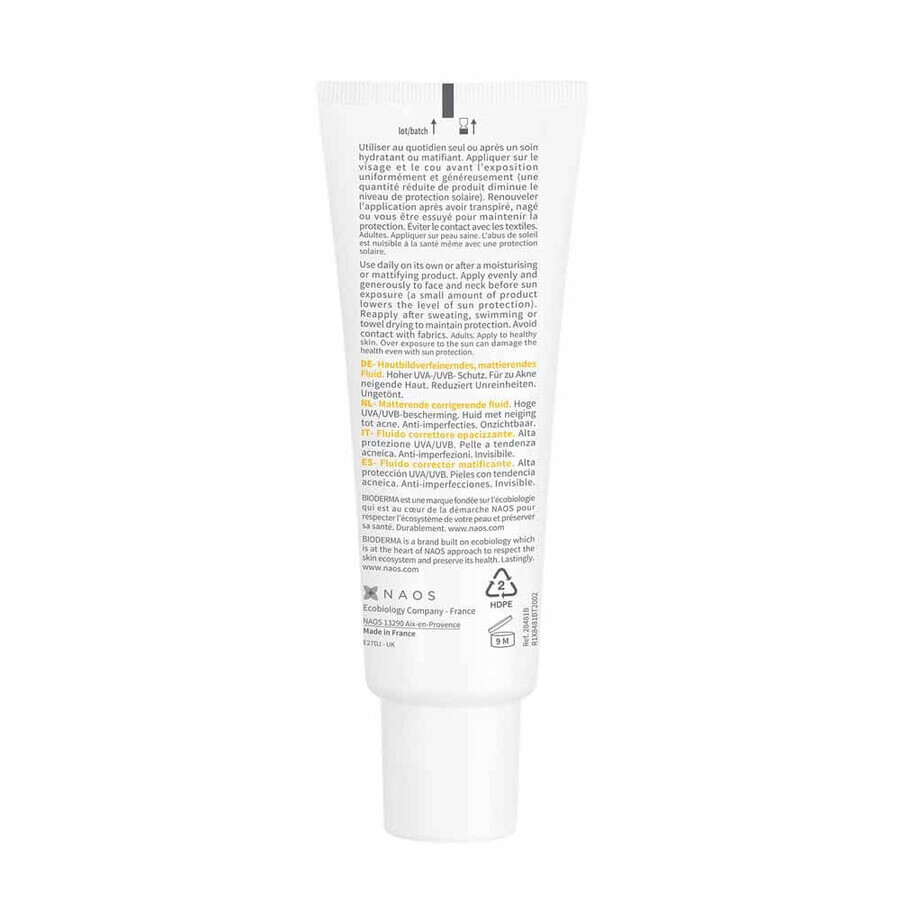 Bioderma Photoderm Fluido correttore opacizzante anti-imperfezioni Spf30 AKN Mat Pelle a tendenza acneica 40ml Bioderma Photoderm Fluido correttore opacizzante anti-imperfezioni Spf30 AKN Mat Pelle a tendenza acneica 40ml