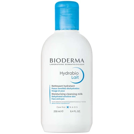 Bioderma Hydrabio Reinigingsmelk Reiniging Gevoelige Huid Uitgedroogd Peaux sensibles 250ml
