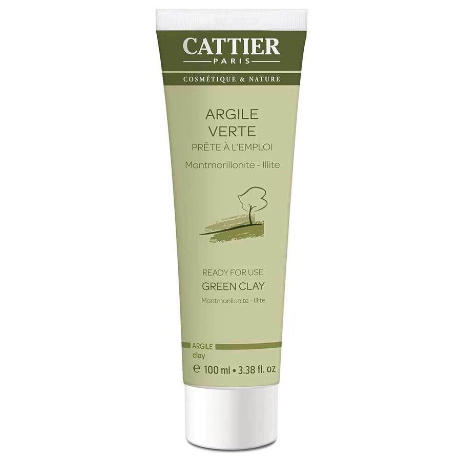 Cattier Ready-to-use Green Clay 100ml