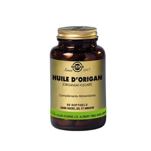 Solgar Aceite de Orégano 60 cápsulas Défenses Immunitaires Digestion 60 softgels