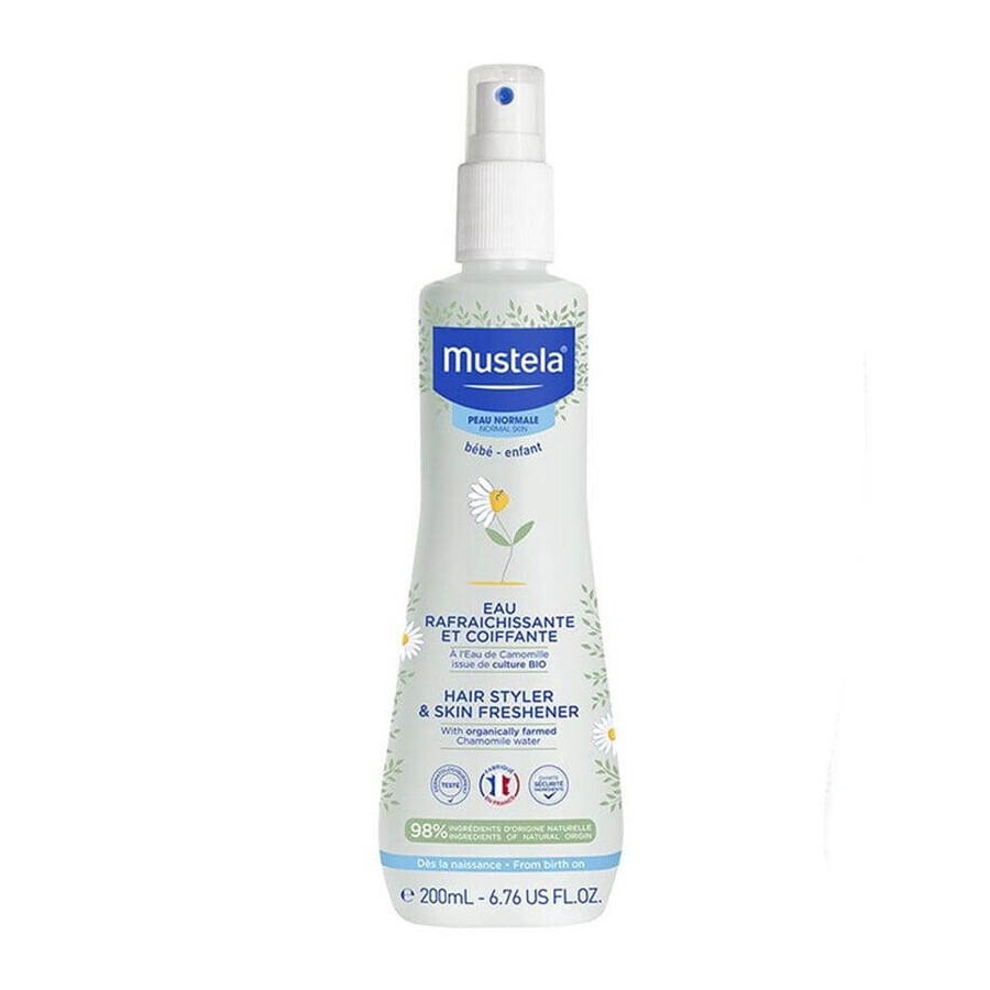 Mustela Agua Orgánica de Manzanilla Refrescante y Desenredante Desde el nacimiento 200ml