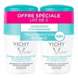 Vichy Deodorant Roll-on Anti-Transpirant 48h Intensive Transpiration Empfindliche Haut 2x50ml