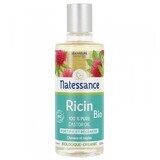 Natessance Pure Fairtrade Organic Castor Oil, fortifying and regenerating 100ml