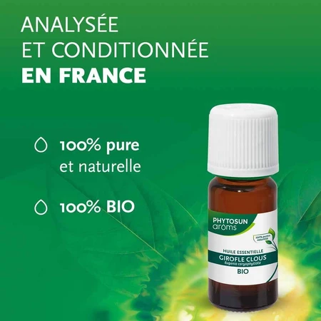 Phytosun Aroms Huile Essentielle Clou de Girofle Bio 10ml