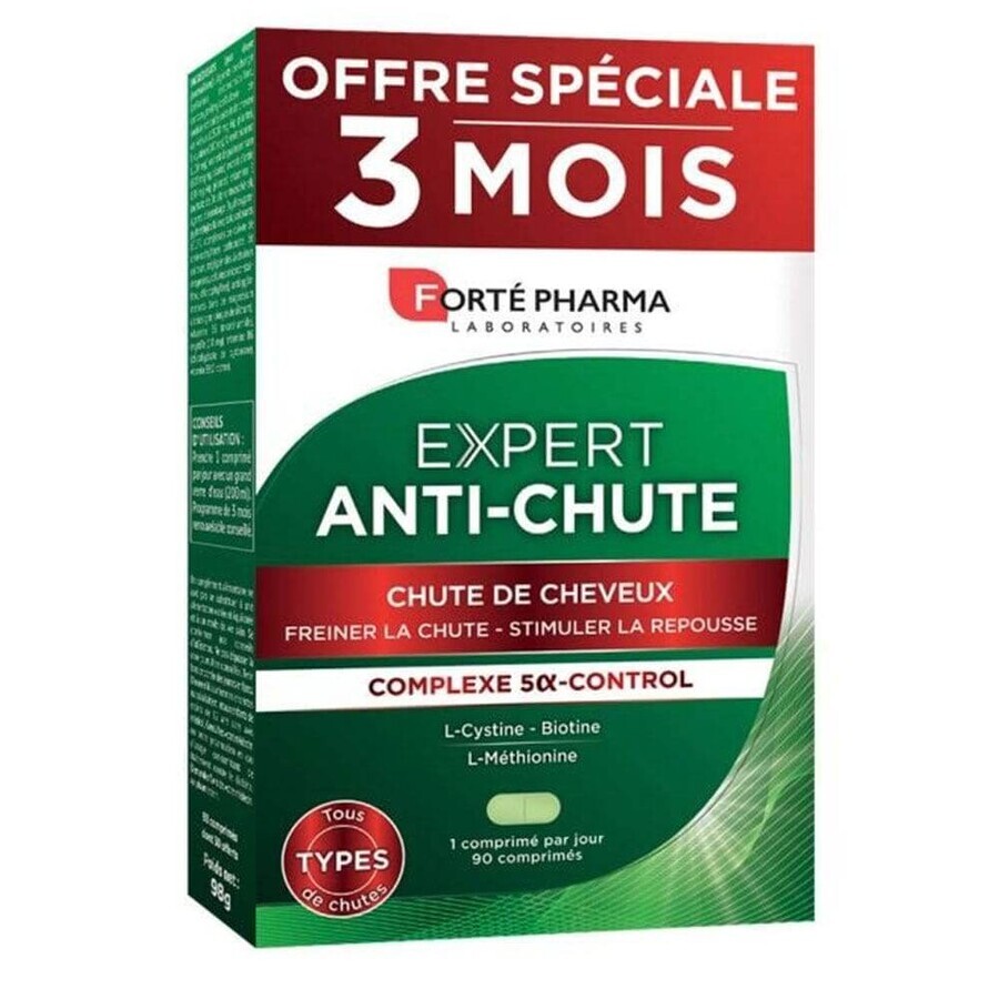 Forté Pharma Expert Anticaída Tratamiento Anticaída 90 Comprimidos