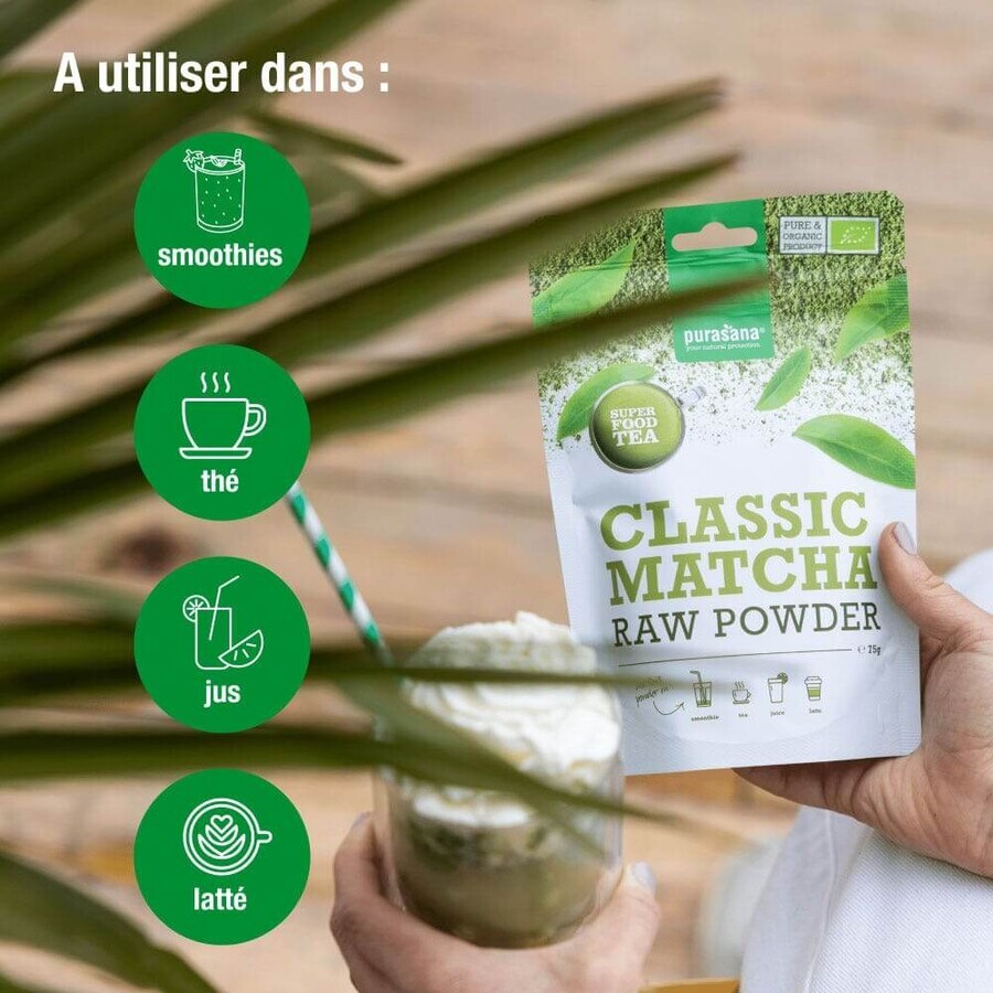 Purasana Super Food Organic Matcha Classic Powder 75g