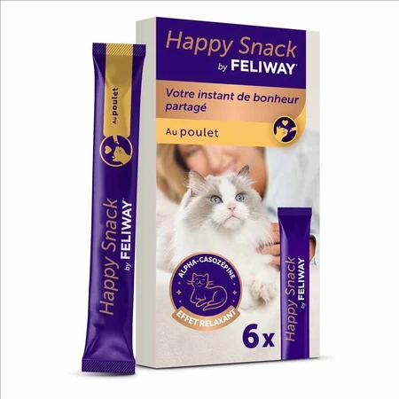 Feliway Happy Snack With chicken relaxing effect 6 sticks