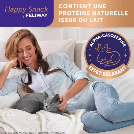 Feliway Happy Snack With chicken relaxing effect 6 sticks