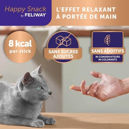 Feliway Happy Snack With chicken relaxing effect 6 sticks