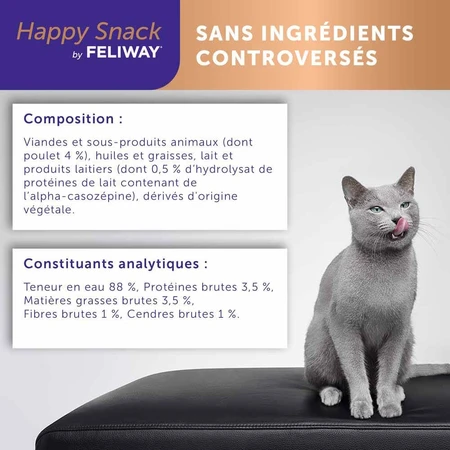 Feliway Happy Snack With chicken relaxing effect 6 sticks