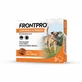 Frontline Frontpro Antiparasitario perro mediano 4-10kg contra pulgas y garrapatas x3 comprimidos