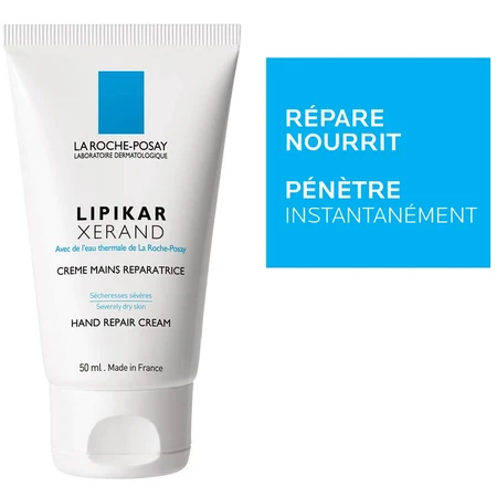 La Roche-Posay Lipikar Xerand crema de manos reparadora para manos secas 50ml