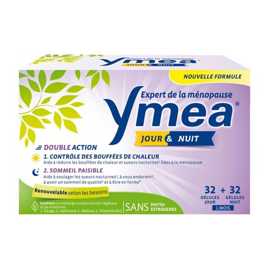 Ymea Menopause Night and Day 64 capsules