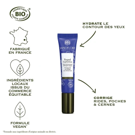 Sanoflore Hypnotica Bio Oogcontour Rimpels en Wallen 15ml