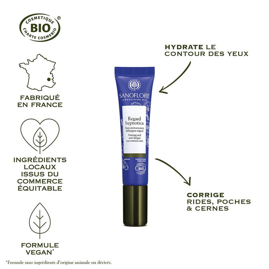 Sanoflore Hypnotica Bio Eye Contour Wrinkles and Bags 15ml