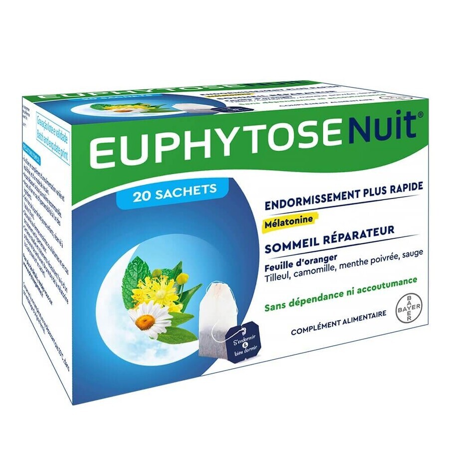 Bayer Euphytose Night Infusion 20 sachets