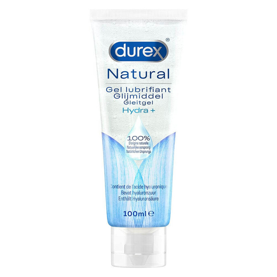 Buy Durex Intimate Lubricant Gel Hydra Natural + Hyaluronic Acid 100ml Durex Intimate Lubricant Gel Hydra Natural + Hyaluronic Acid 100ml