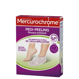 Mercurochrome Exfoliërend voetpeelingmasker