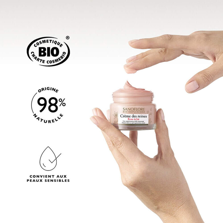 Sanoflore Reines Eclat de Rose® Organic Cream 50ml