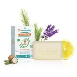 Puressentiel Zuiverende Puressentiel Supervetzeep met 3 essentiële biologische oliën 100g Zuiverende 100g
