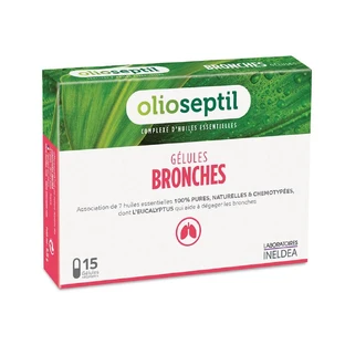 Olioseptil Bronquitis 15 Gelule