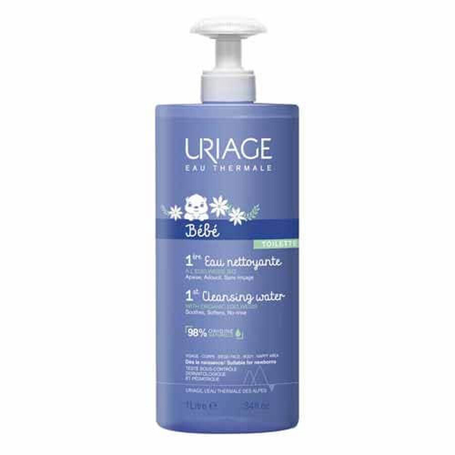 Cumpără Uriage Bébé 1ere Apă de curățare pentru față, corp și părți intime - Uriage Bebe 1l Uriage Bébé 1ere Apă de curățare pentru față, corp și părți intime - Uriage Bebe 1l