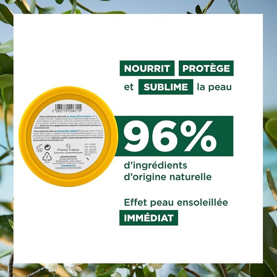 Klorane Polysianes After-Sun Sublimating Cream 200ml Klorane Polysianes After-Sun Sublimating Cream 200ml