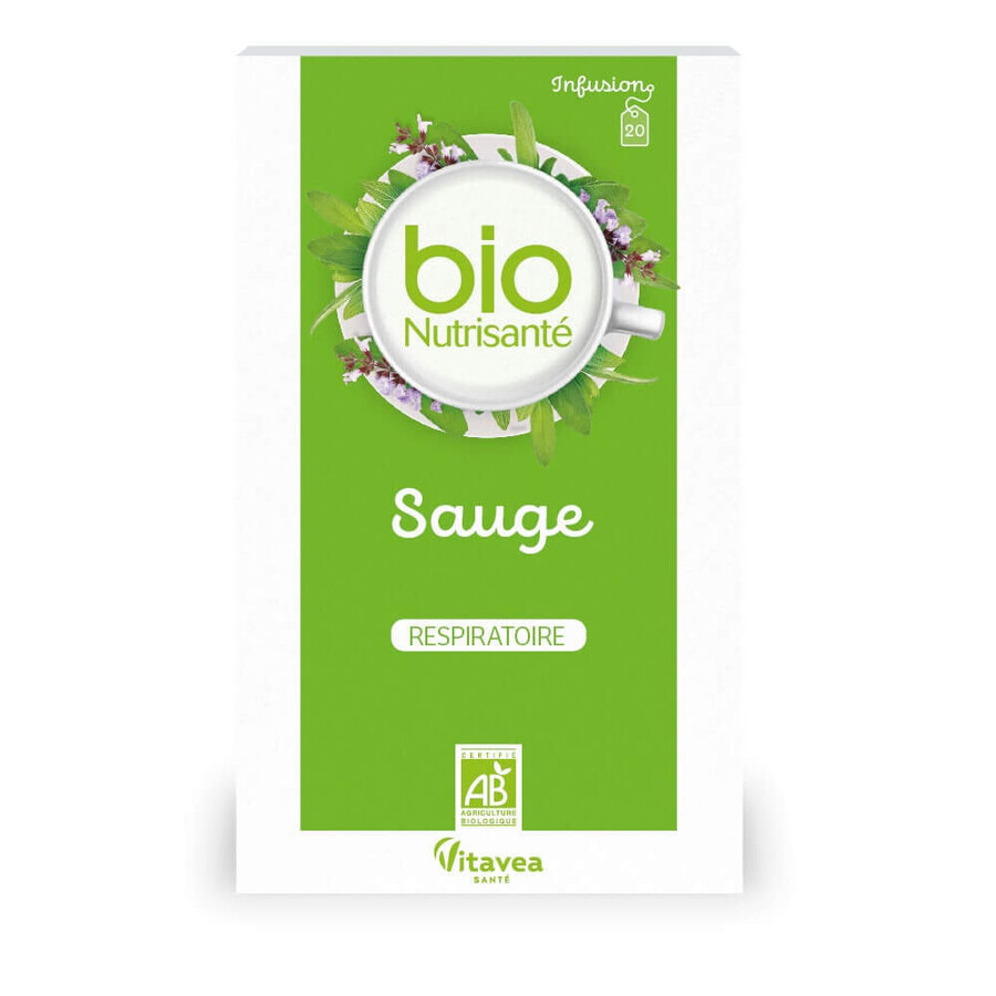 Vitavea Santé Infusion bio Sauge 20 sachets